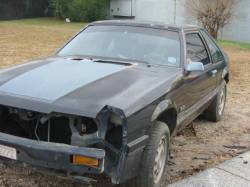 1986 Ford Mustang - Black