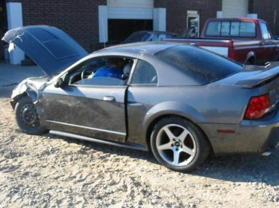 2003 Ford Mustang Coupe 4.6 Manual - Gray - thumbnail 2
