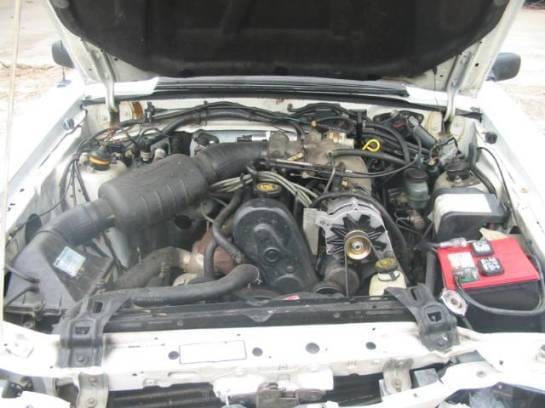 87-93 Ford Mustang Convertible 5 Automatic - White thumbnail 4