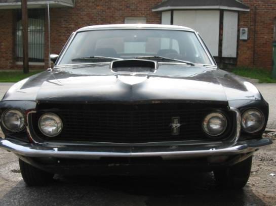1969 Ford Mustang 250 6 Cylinder - Black thumbnail 2
