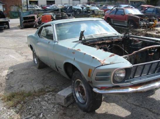 1970 Ford Mustang - Blue thumbnail 3