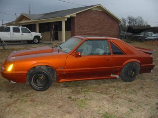 1985 Ford Mustang - Orange