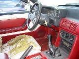 1987 Ford Mustang 5.0 5 Speed - Red/white top thumbnail 4