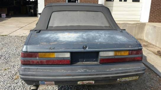1985-1986 Mustang Convertible thumbnail 2