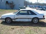 1989 Ford Mustang 4 cyl 5 speed - White thumbnail 2