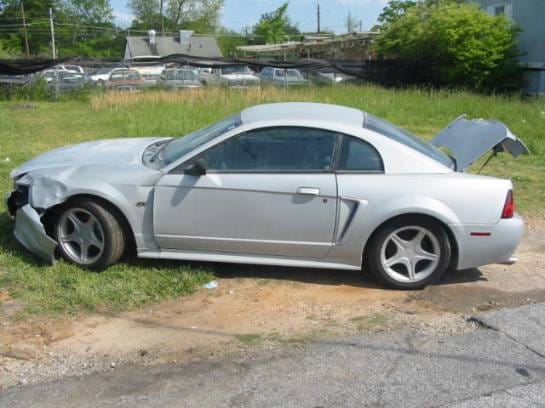 2000 Ford Mustang 4.6 5-SPEED- Silver