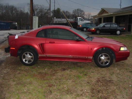 2000 Ford Mustang Coupe 3.8L  AODE Transmission- Red