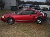 2000 Ford Mustang Coupe 3.8L  AODE Transmission- Red thumbnail 2