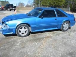 1989 Ford Mustang 5.0 HO T-5 Five Speed - Blue