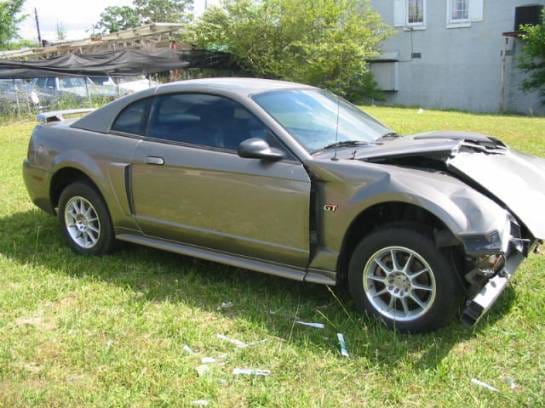 2002 Ford Mustang 4.6 2V 5-Speed T-3650- Mineral Gray