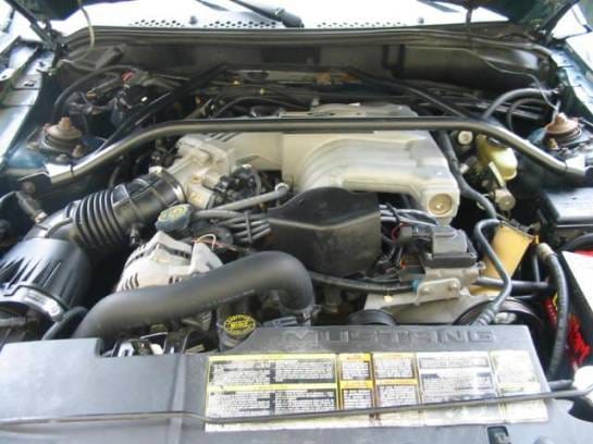 1995 Ford Mustang 5.0 AODE Automatic - Green thumbnail 4