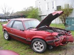 1991 Ford Mustang 5.0 Automatic - Red