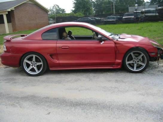 1996 Ford Mustang Cobra 4.6 4V T-45 Five Speed - Red thumbnail 2