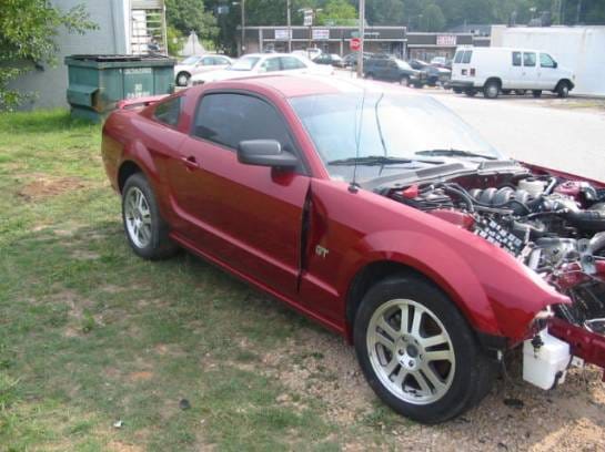 2007 Mustang GT Coupe- Red thumbnail 2