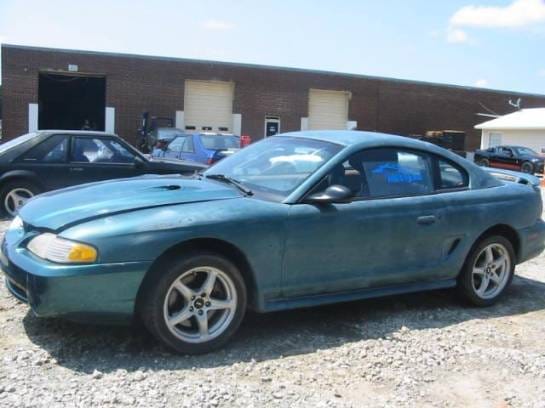 94-98 Ford Mustang Coupe 4.6 Manual - Green thumbnail 2