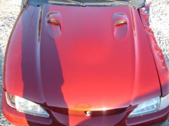 94-98 Ford Mustang Coupe 4.6 Manual - Red thumbnail 2