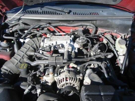 99-04 Ford Mustang Convertible 4.6 Manual - Red thumbnail 3