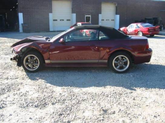 99-04 Ford Mustang Convertible 4.6 Manual - Red thumbnail 4