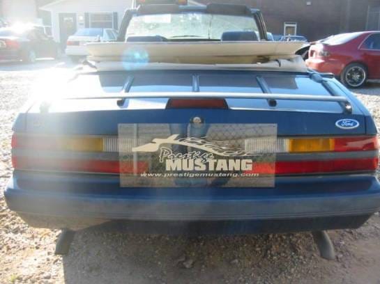 83-86 Ford Mustang Convertible 5 Manual - Blue thumbnail 5