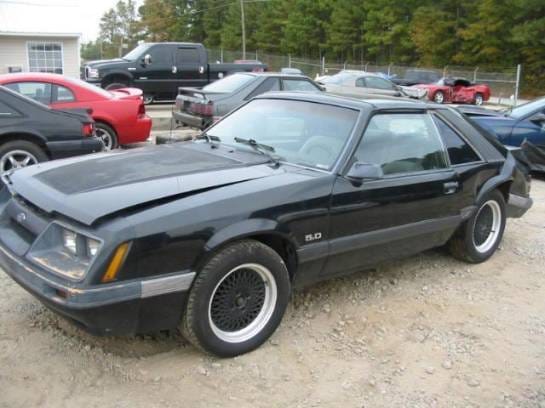 83-86 Ford Mustang Hatchback 5 Manual - Black thumbnail 2