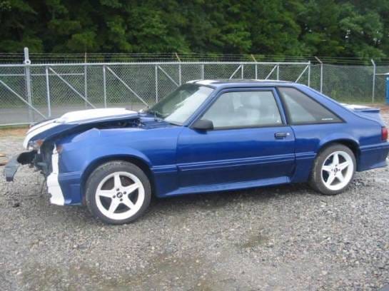 87-93 Ford Mustang Hatchback 5 Automatic - Blue thumbnail 2