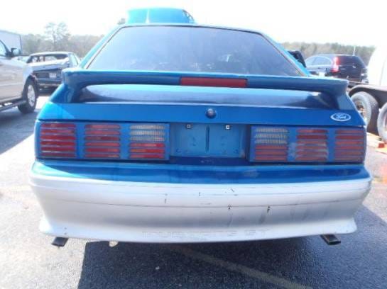 87-93 Ford Mustang Hatchback 5 Manual - Blue thumbnail 5