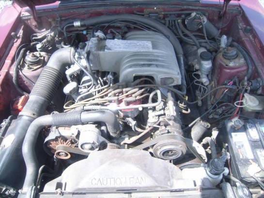 87-93 Ford Mustang Convertible 5 Automatic - Red thumbnail 3
