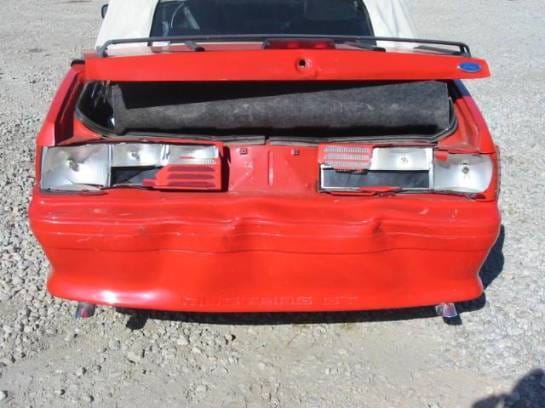 87-93 Ford Mustang Convertible 5 Automatic - Red thumbnail 5