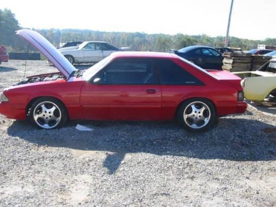 87-93 Ford Mustang Hatchback 5 Manual - Red