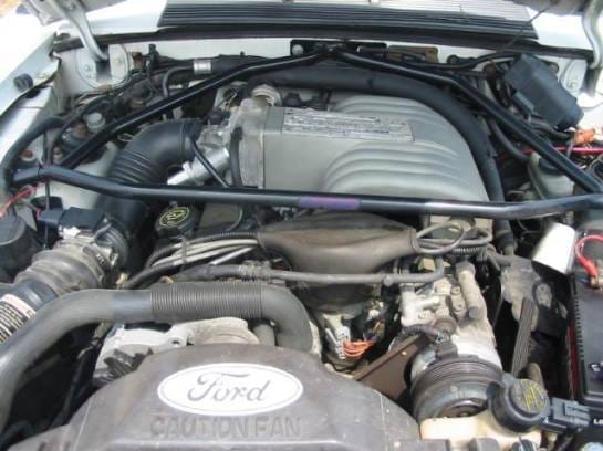 87-93 Ford Mustang Hatchback 5 Manual - White thumbnail 4