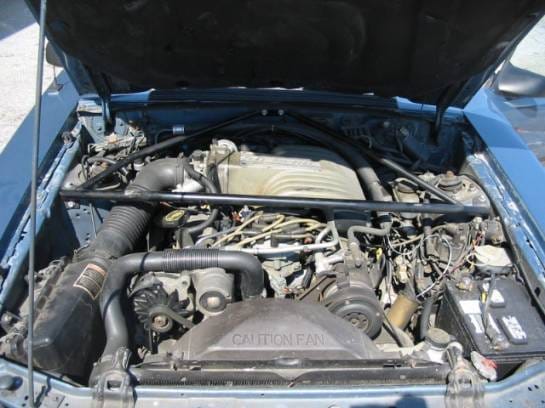 87-93 Ford Mustang Hatchback
 5 Manual - Blue thumbnail 2