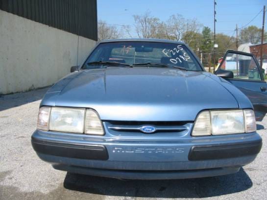 87-93 Ford Mustang Hatchback
 5 Manual - Blue thumbnail 3
