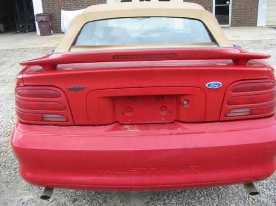 94-98 Ford Mustang Convertible
 5 Manual - Red thumbnail 5