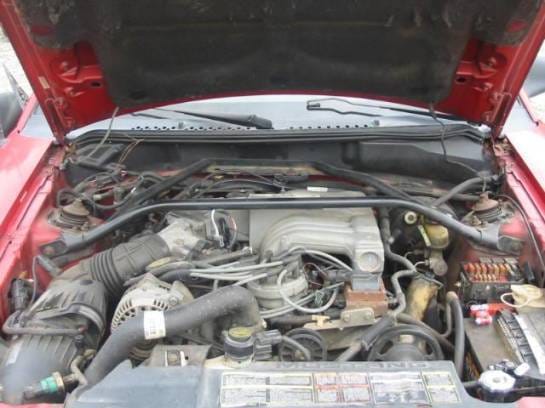 94-98 Ford Mustang Coupe 5 Automatic - Red thumbnail 2
