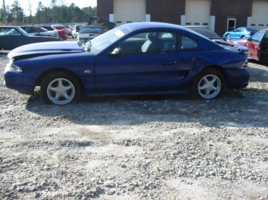 94-98 Ford Mustang Coupe 5 Manual - Blue thumbnail 3