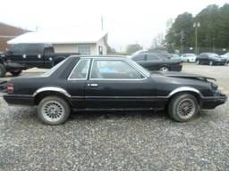 1983 Ford Mustang Coupe 3.8L Engine Automatic Transmission