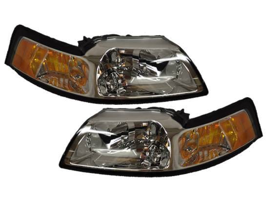 1999-2004 Chrome Housing Headlights *NEW*