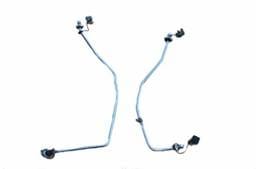 1986 Mustang 5.0L Chrome Fuel Rail Hard Extension Lines