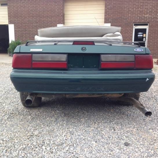 1990 Ford Mustang LX-Green thumbnail 3