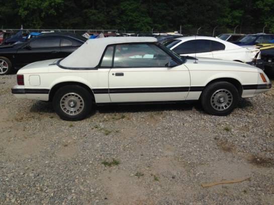 1983 Ford Mustang Convertible 