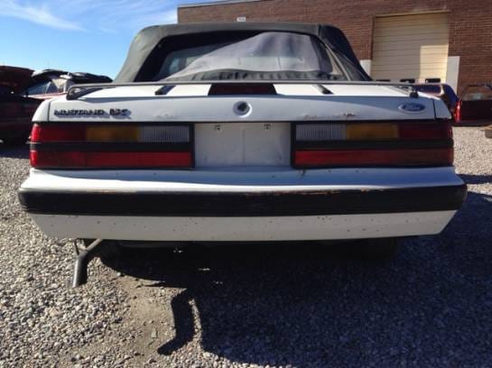 1986 Ford Mustang LX Convertible  thumbnail 4