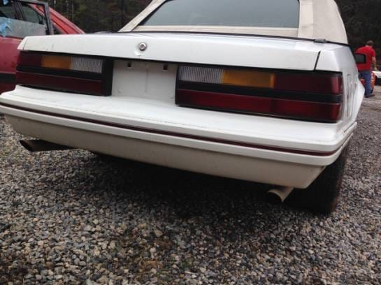1984 Ford Mustang Convertible thumbnail 3