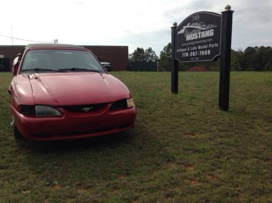 1995 Ford Mustang GT Convertible  thumbnail 4