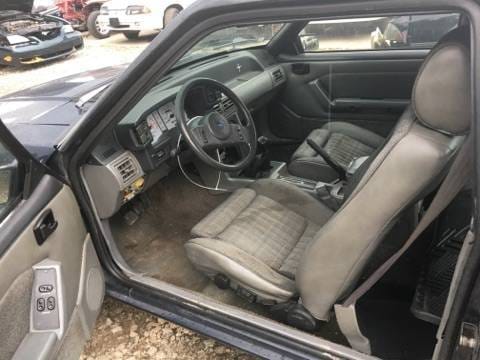 1989 Ford Mustang Hatchback Blue  thumbnail 7