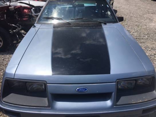 1986 Ford Mustang Hatch Light Blue thumbnail 7