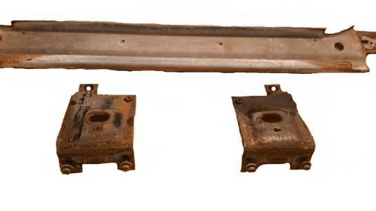 87-93 Fog Light Brackets (3 Piece Assembly)  