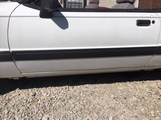 1987-1993 LX Left Side Door Molding