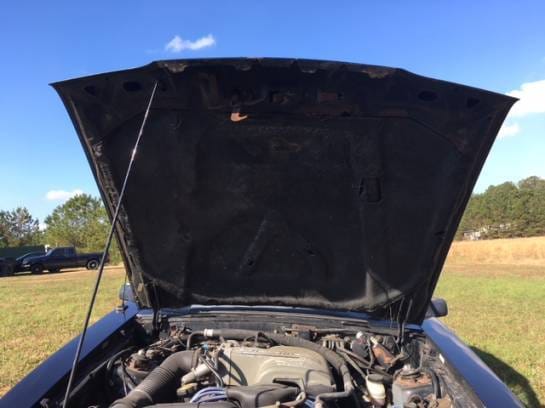1987 Ford Mustang Black Convertible thumbnail 3