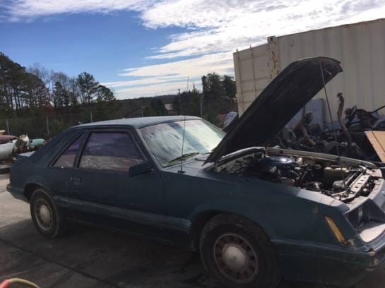 1986 Ford Mustang LX Hatch  thumbnail 2