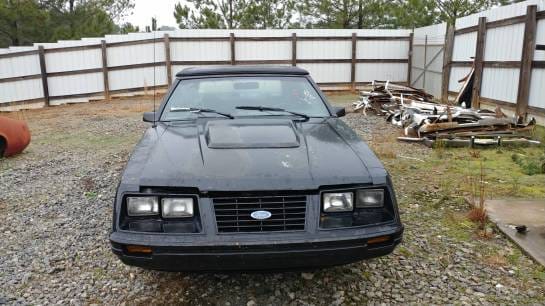 1983 Ford Mustang Convertible  thumbnail 2